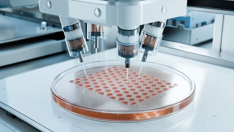 Automated laboratory system screening drug compounds in petri dish